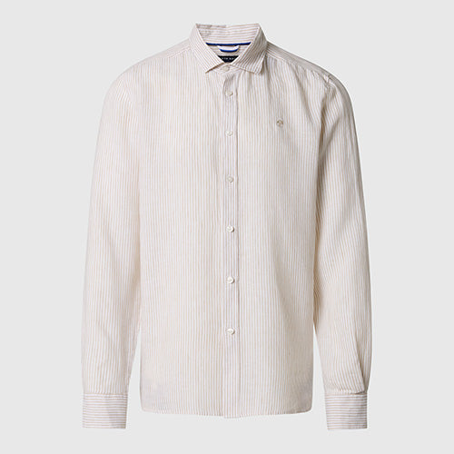 North Sails Camicia Lino ML Righe 664455-C003