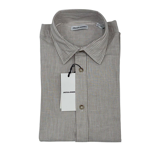 JAck & Jones Camicia Lino ML M 12289174 Crockery