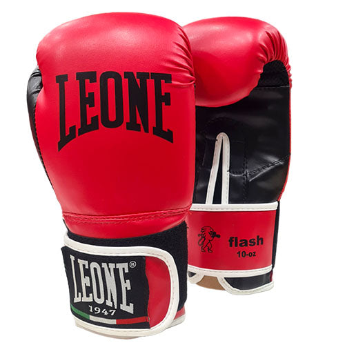 Leone Guanto Boxe Flash GN083 Rosso 10 oz