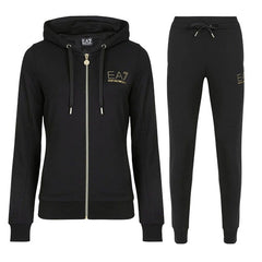 EA7 Tuta Cap Zipl W 8NTV51-1200 Nero