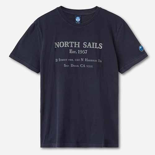 North Sails T-Shirt Mezza Manica 692741-0802