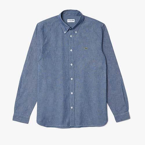 Lacoste Camicia Chambray ML M CH2967-CDZ