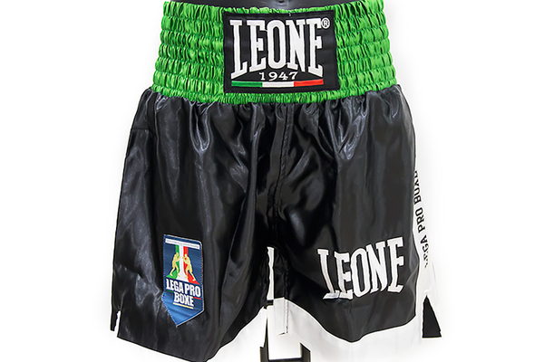 Leone Pantaloncino Boxe Contender AB735 Nero