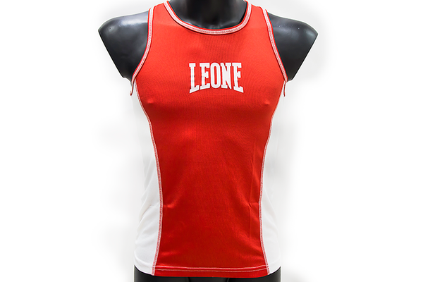 Leone Canotta Boxe AB723 Rosso
