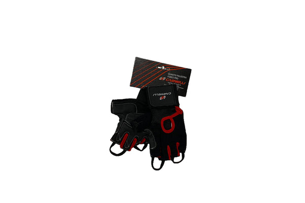 Guanto Palestra A62399 Nero/Rosso